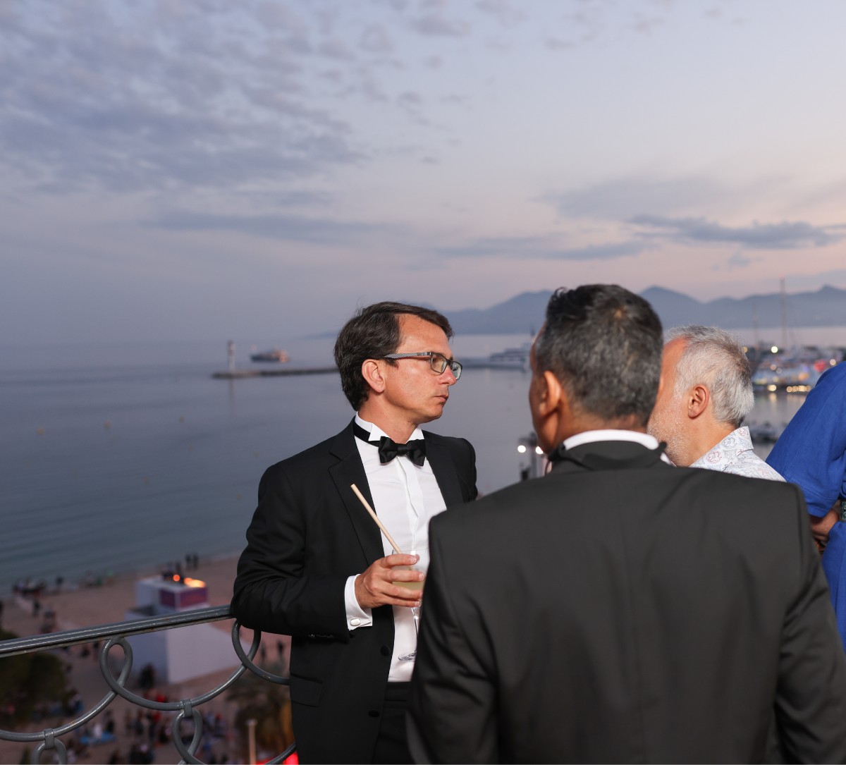 Orange party during the 2022 Cannes Film Festival
